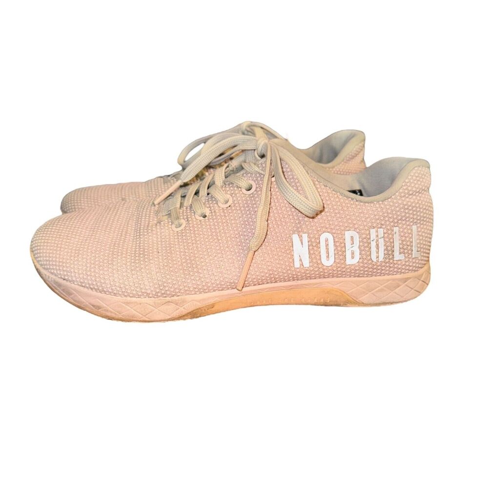 NoBull Outwork Trainers Women's Size 9 Blush Pink Superfabric Sneaker Shoe